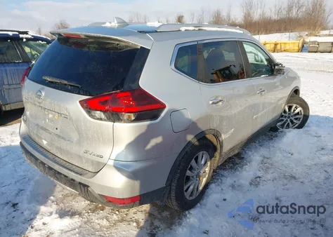 2018 Nissan Rogue Sv z USA, uszkodzony, nr VIN KNMAT2MV3JP600078